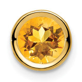 14k-citrine-bezel-pendant-SolomonJeweler-Wichita-KS-CustomJewelry