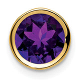 14k-7mm-amethyst-bezel-pendant-SolomonJeweler-Wichita-KS-CustomJewelry