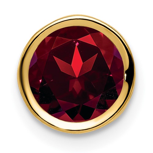 14k-7mm-garnet-bezel-pendant-SolomonJeweler-Wichita-KS-CustomJewelry