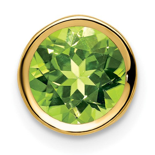14k-7mm-peridot-bezel-pendant-SolomonJeweler-Wichita-KS-CustomJewelry