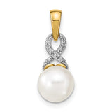 14k-7-8mm-freshwater-cultured-pearl-and-diamond-pendant-SolomonJeweler-Wichita-KS-CustomJewelry