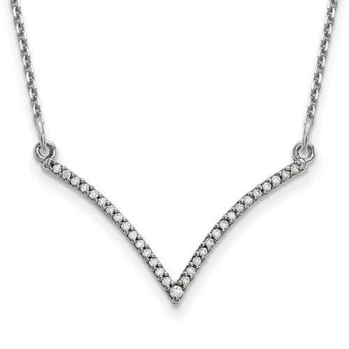 14k-white-gold-diamond-v-necklace-SolomonJeweler-Wichita-KS-CustomJewelry