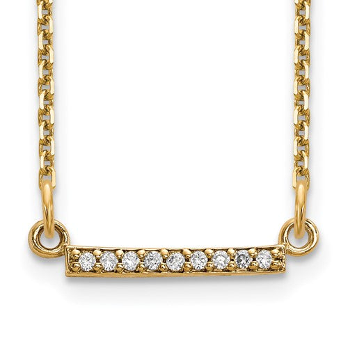 14ky-diamond-tiny-bar-necklace-SolomonJeweler-Wichita-KS-CustomJewelry