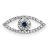 14k-white-gold-small-diamond-and-sapphire-evil-eye-pendant-SolomonJeweler-Wichita-KS-CustomJewelry