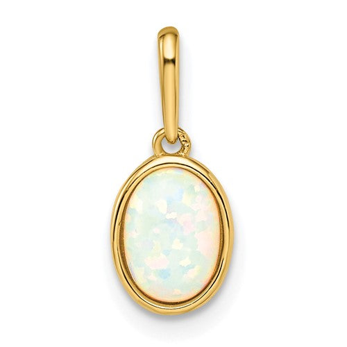 14k-lab-created-opal-pendant-SolomonJeweler-Wichita-KS-CustomJewelry