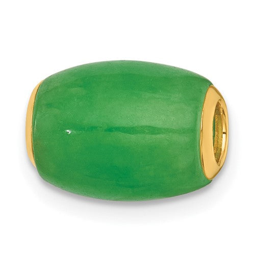 14k-polished-jade-oval-bead-slide-pendant-SolomonJeweler-Wichita-KS-CustomJewelry