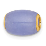 14k-polished-lavender-jade-oval-bead-slide-pendant-SolomonJeweler-Wichita-KS-CustomJewelry