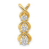 14k-a-diamond-3-stone-criss-cross-chain-slide-SolomonJeweler-Wichita-KS-CustomJewelry