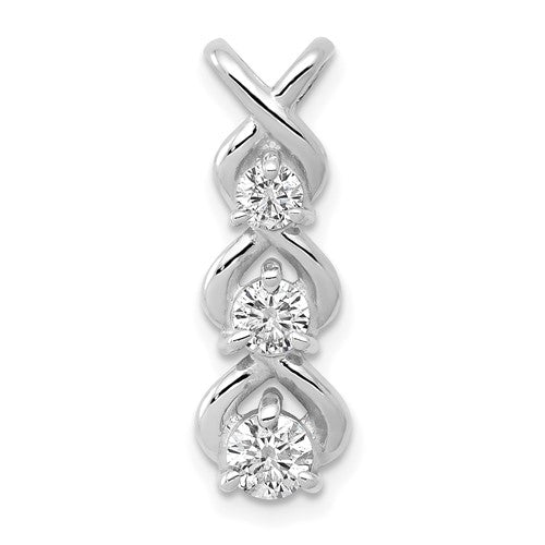 14k-white-gold-a-diamond-3-stone-criss-cross-chain-slide-SolomonJeweler-Wichita-KS-CustomJewelry