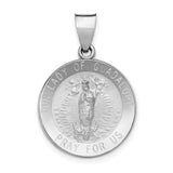 14k-white-gold-lady-of-guadalupe-medal-hollow-pendant-SolomonJeweler-Wichita-KS-CustomJewelry