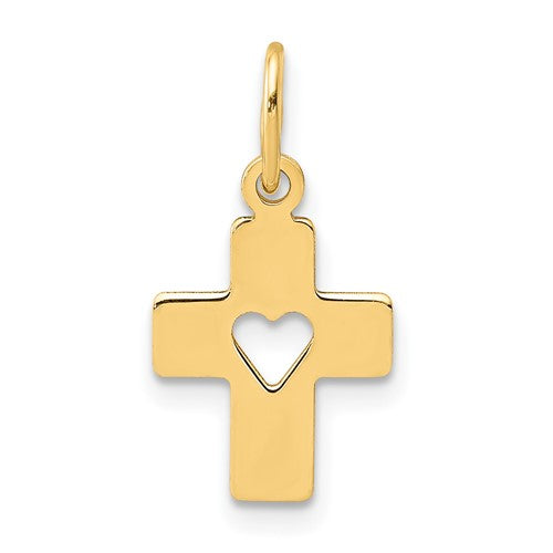 14k-polished-cross-with-heart-pendant-SolomonJeweler-Wichita-KS-CustomJewelry