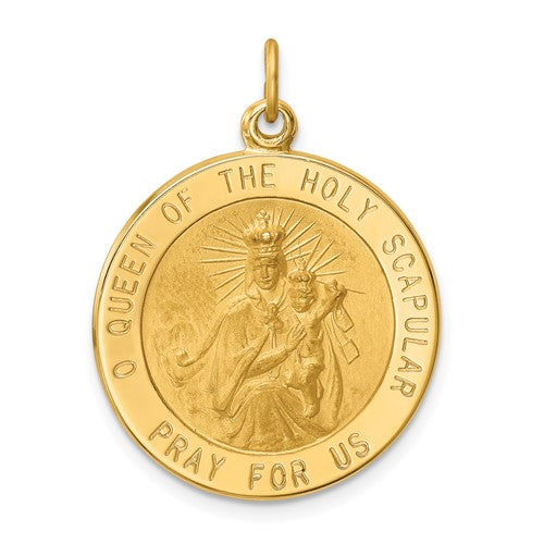 14k-solid-large-queen-of-holy-scapular-reversible-medal-SolomonJeweler-Wichita-KS-CustomJewelry