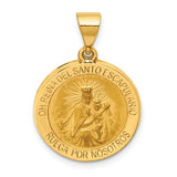14k-hollow-round-spanish-escapulario-reversible-medal-SolomonJeweler-Wichita-KS-CustomJewelry