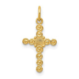 14k-small-polished-cross-charm-SolomonJeweler-Wichita-KS-CustomJewelry