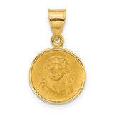 14k-polished-and-satin-solid-face-of-jesus-medal-SolomonJeweler-Wichita-KS-CustomJewelry