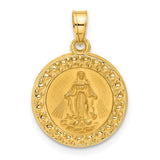 14k-hollow-miraculous-mary-plain-back-medal-SolomonJeweler-Wichita-KS-CustomJewelry