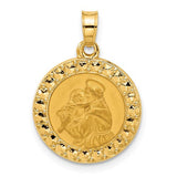 14k-polished-hollow-st-anthony-medal-SolomonJeweler-Wichita-KS-CustomJewelry