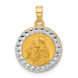 14k-with-white-rhodium-hollow-st-anthony-medal-SolomonJeweler-Wichita-KS-CustomJewelry