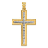 14k-with-white-rhodium-polished-religious-cross-pendant-SolomonJeweler-Wichita-KS-CustomJewelry