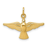 14k-polished-dove-pendant-SolomonJeweler-Wichita-KS-CustomJewelry