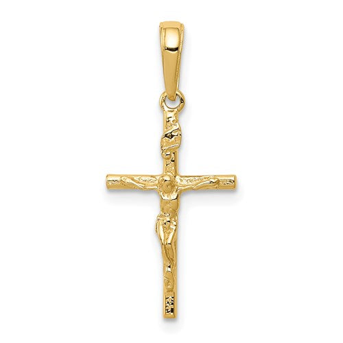 14k-inri-hollow-crucifix-pendant-SolomonJeweler-Wichita-KS-CustomJewelry