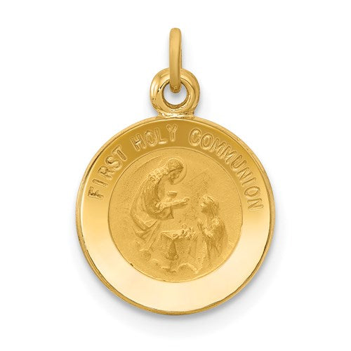 14k-first-communion-medal-charm-SolomonJeweler-Wichita-KS-CustomJewelry