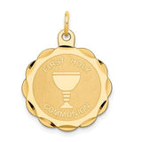 14k-first-holy-communion-disc-charm-SolomonJeweler-Wichita-KS-CustomJewelry
