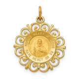 14k-sacred-heart-of-jesus-medal-charm-SolomonJeweler-Wichita-KS-CustomJewelry