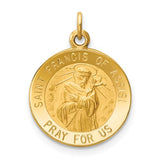 14k-saint-francis-of-assisi-medal-charm-SolomonJeweler-Wichita-KS-CustomJewelry