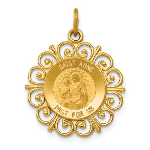 14k-saint-anne-medal-charm-SolomonJeweler-Wichita-KS-CustomJewelry