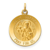 14k-saint-matthew-medal-charm-SolomonJeweler-Wichita-KS-CustomJewelry