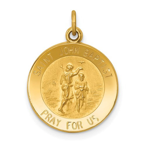 14k-saint-john-baptist-medal-charm-SolomonJeweler-Wichita-KS-CustomJewelry
