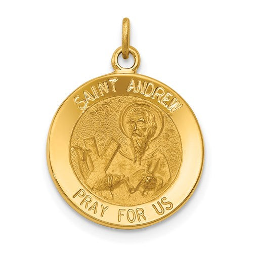 14k-saint-andrew-medal-charm-SolomonJeweler-Wichita-KS-CustomJewelry