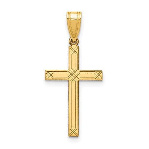 14k-cross-charm-SolomonJeweler-Wichita-KS-CustomJewelry