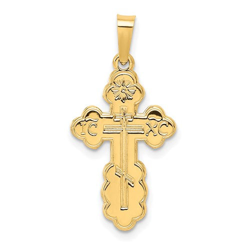 14k-eastern-orthodox-cross-charm-SolomonJeweler-Wichita-KS-CustomJewelry