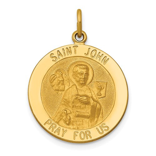 14k-saint-john-medal-pendant-SolomonJeweler-Wichita-KS-CustomJewelry