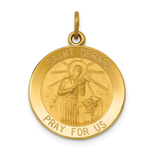 14k-saint-gerard-medal-pendant-SolomonJeweler-Wichita-KS-CustomJewelry