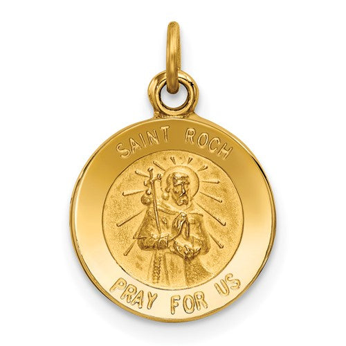 14k-saint-roch-medal-charm-SolomonJeweler-Wichita-KS-CustomJewelry