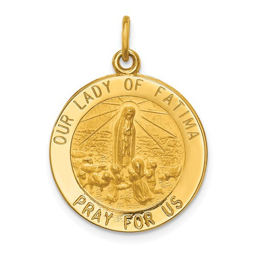 14k-our-lady-of-fatima-medal-pendant-SolomonJeweler-Wichita-KS-CustomJewelry