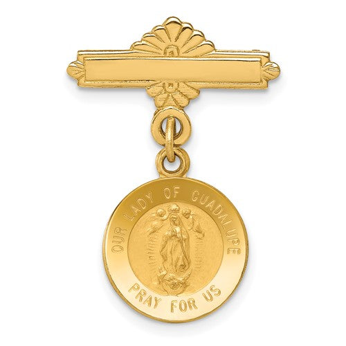 14k-our-lady-of-guadalupe-medal-pin-SolomonJeweler-Wichita-KS-CustomJewelry