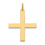 14k-laser-designed-greek-cross-pendant-SolomonJeweler-Wichita-KS-CustomJewelry