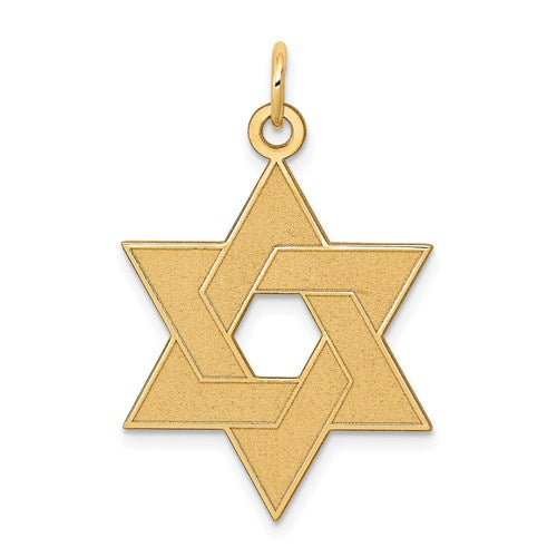 14k-laser-designed-star-of-david-pendant-SolomonJeweler-Wichita-KS-CustomJewelry