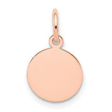 14k-rose-gold-plain-013-gauge-circular-engraveable-disc-charm-SolomonJeweler-Wichita-KS-CustomJewelry