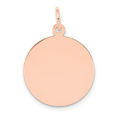 14k-rose-gold-plain-035-gauge-circular-engraveable-disc-charm-SolomonJeweler-Wichita-KS-CustomJewelry
