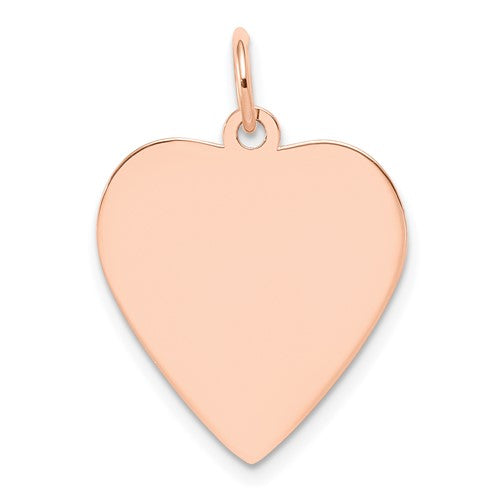 14k-rose-gold-plain-027-gauge-engraveable-heart-disc-charm-SolomonJeweler-Wichita-KS-CustomJewelry
