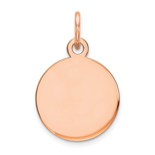 14k-rose-gold-round-disc-charm-SolomonJeweler-Wichita-KS-CustomJewelry