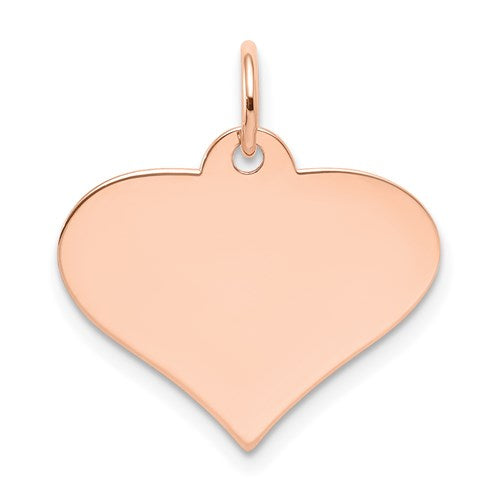 14k-rose-gold-plain-018-gauge-engraveable-heart-disc-charm-SolomonJeweler-Wichita-KS-CustomJewelry