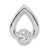 14k-white-gold-teardrop-5mm-diamond-chain-slide-mtg-SolomonJeweler-Wichita-KS-CustomJewelry