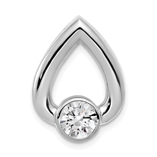 14k-white-gold-teardrop-5-8mm-diamond-chain-slide-mtg-SolomonJeweler-Wichita-KS-CustomJewelry