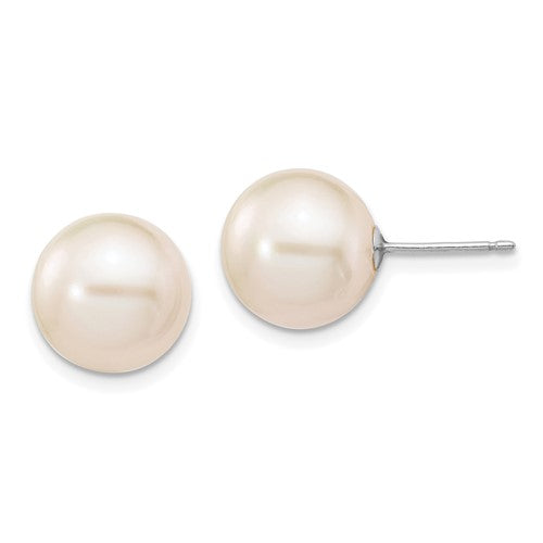 14k-white-gold-10-11mm-white-round-fw-cultured-pearl-stud-post-earrings-SolomonJeweler-Wichita-KS-CustomJewelry